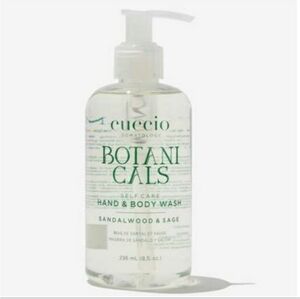CUCCIO Somatology Botanicals Self Care Hand & Body Wash Sandalwood  & Sage NEW